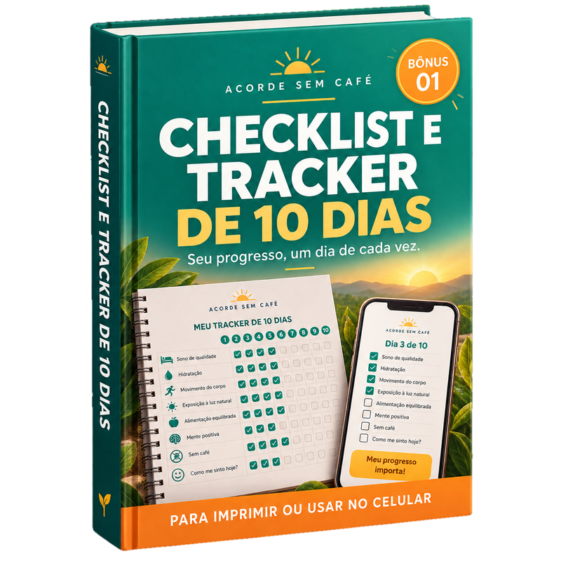 Capa do Bônus 1: Checklist e tracker diário de 10 dias