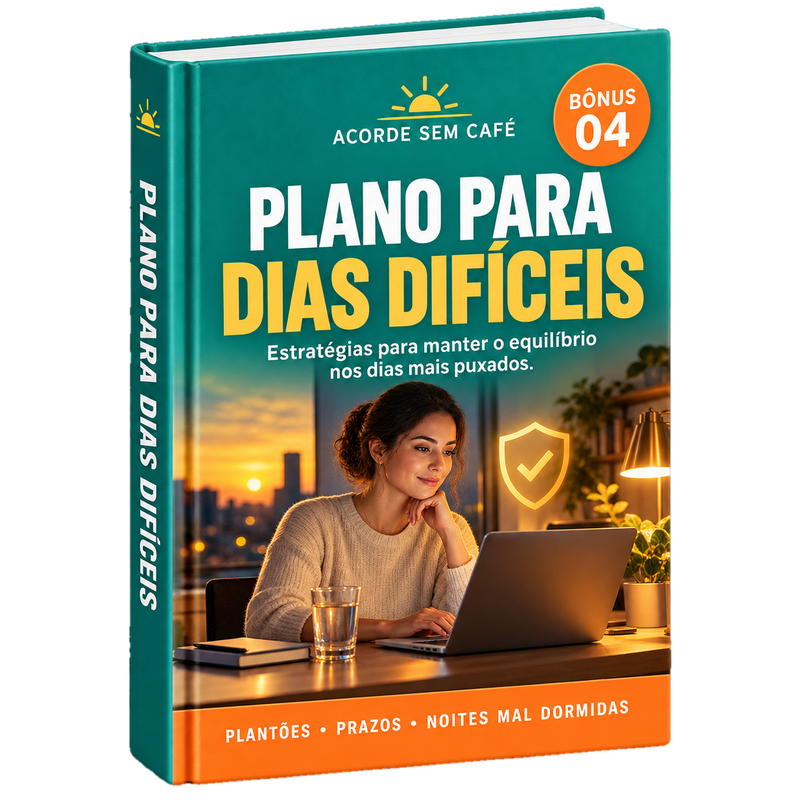 Capa do Bônus 4: Plano para dias difíceis